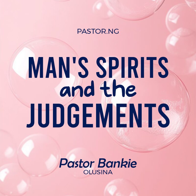 2. Beware of the spirits of the world