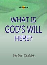 What is God's Will Here?