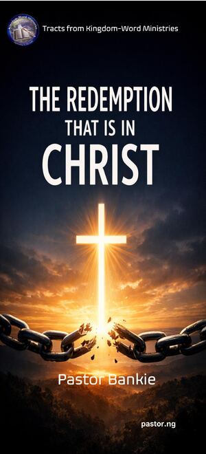 THE REDEMPTION THAT IS IN CHRIST